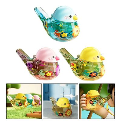 Bird Water Whistle ABS Material Colorful Bird Water Whistle