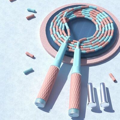 Beads Jumping Rope, Adjusted Segmented Fitness Skipping Rope