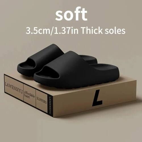 Coconut Slippers Feel like Stepping on Shit Thick-soled Sand