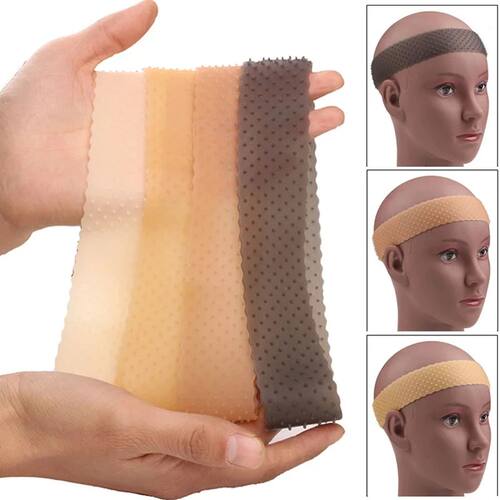 Silicone Grip Wig Band Adjustable Silicone Wig Headband