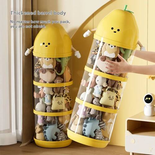 Large Capacity Storage Bucket Transparent Large Children's