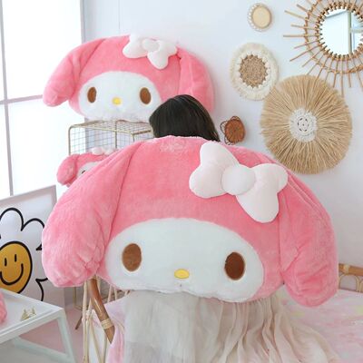 Comfortable My Melody Back Cushion Sofa Bed Big Size