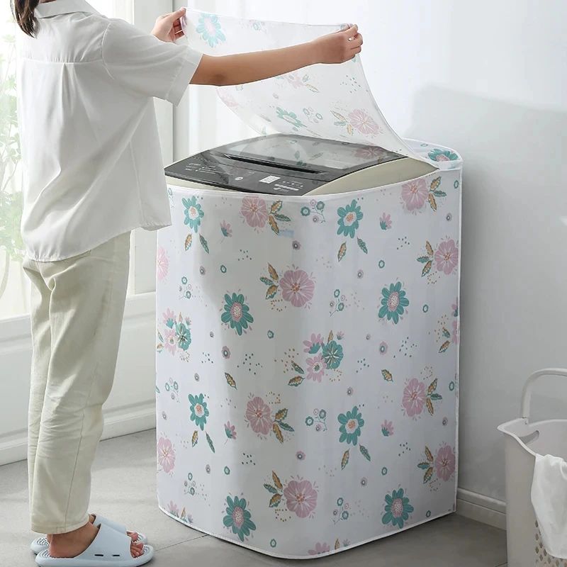 Washing Machine Cover Waterproof Smooth Dust Covers Mul