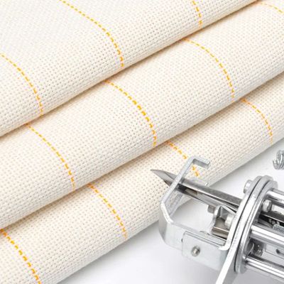 0.5*0.5m tufted cloth DIY Monk Cloth Embroidery Needlework