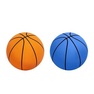 Foam Basketball Silent Mute Ball For Kids Indoor Safe Soft