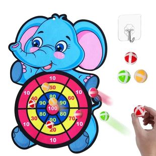 Dart Board for Kids with 3 Sticky Balls Indoor Outdoor Sport
