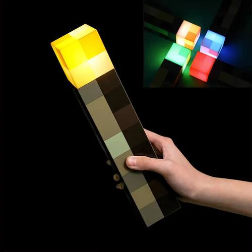 11Inch Brownstone Torch Torch Light LED Light USB Rechargeab