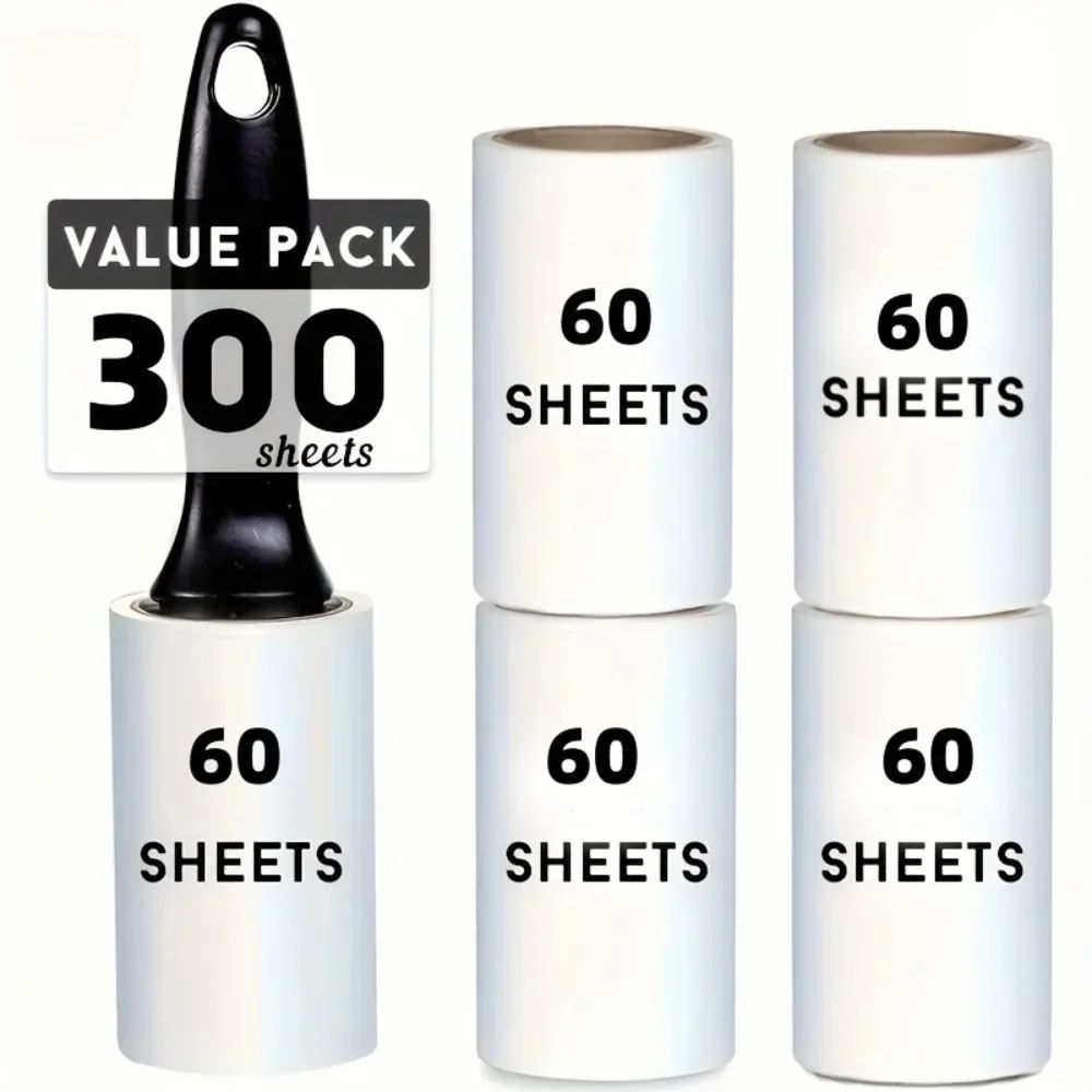 120/300sheets Disposable Tear Sticky Roller Multi-purpose