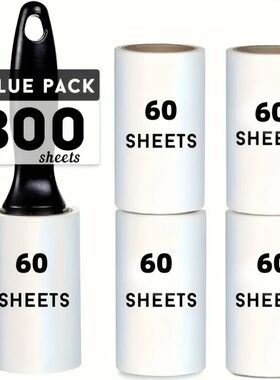 120/300sheets Disposable Tear Sticky Roller Multi-purpose