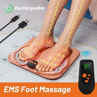 EMS Foot Massage Pad Feet Massager Relief Pain Relax Improve