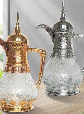 1600ml Vintage Glass Cold Water Bottle Easy Cleaning Leakpro