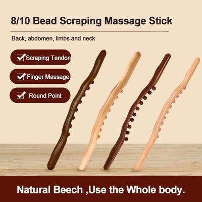Rolling Pin Universal Back Needle Massage Tendons Beech Wood