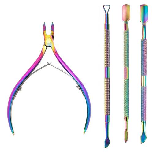 4 Pcs/Set Professional Stainless Steel Nail Cutter Scissor