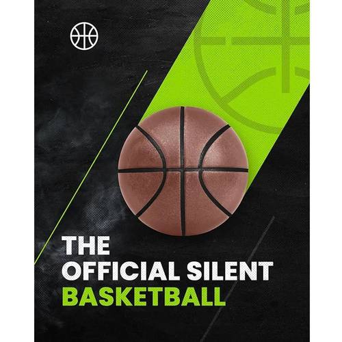 Silent Basketball 2025 Upgraded Airless Basketball Quiet Bou