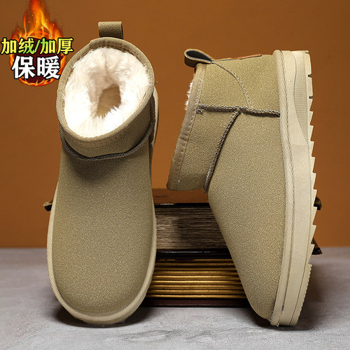 【网红明星同款】棉鞋加绒雪地靴