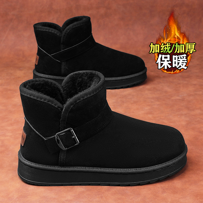 【网红明星同款】棉鞋加绒雪地靴