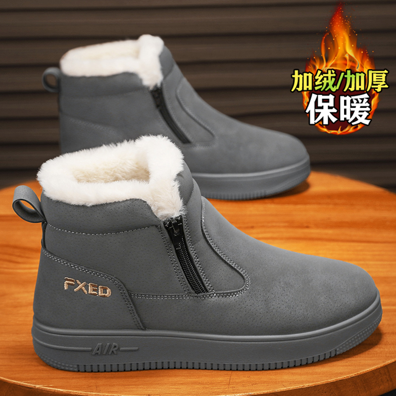 【网红明星同款】棉鞋加绒雪地靴