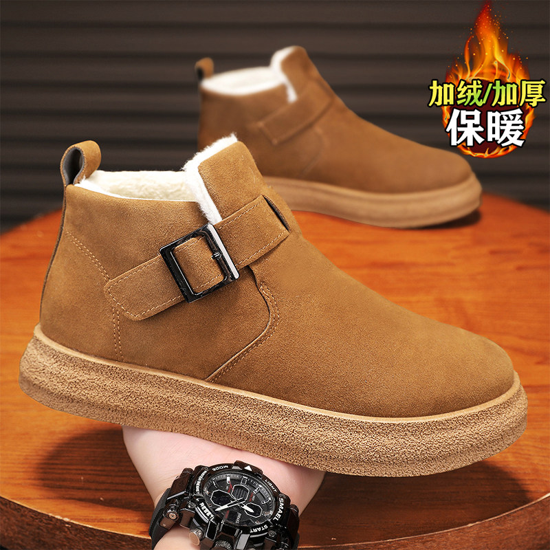 【网红明星同款】棉鞋加绒雪地靴