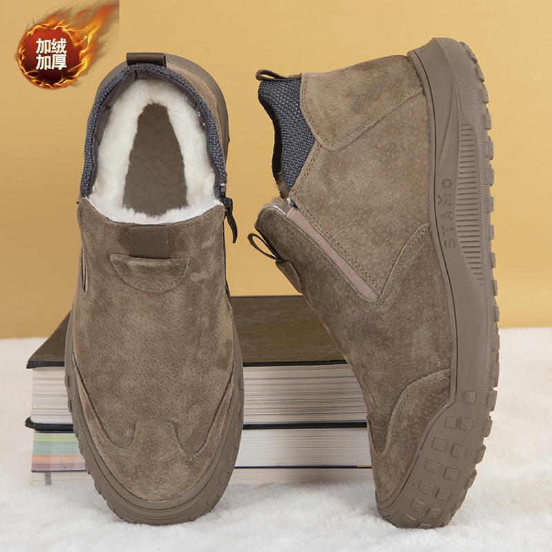 【网红明星同款】棉鞋加绒雪地靴