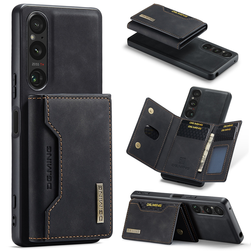 适用于索尼Xperia 1 V手机壳Xperia 5 V磁吸卡包Xperia 10V保护套