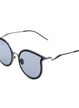 墨镜纯钛猫眼太阳镜