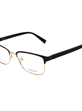 TRUSSARDI杜鲁萨迪眼镜框男 经典商务休闲半框近视眼镜架VTR1033S