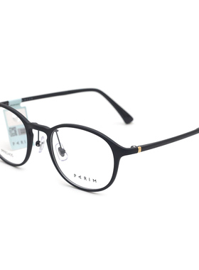 PARIM派丽蒙复古圆框眼镜架女大框时尚镜框男韩版文艺潮流PR82405