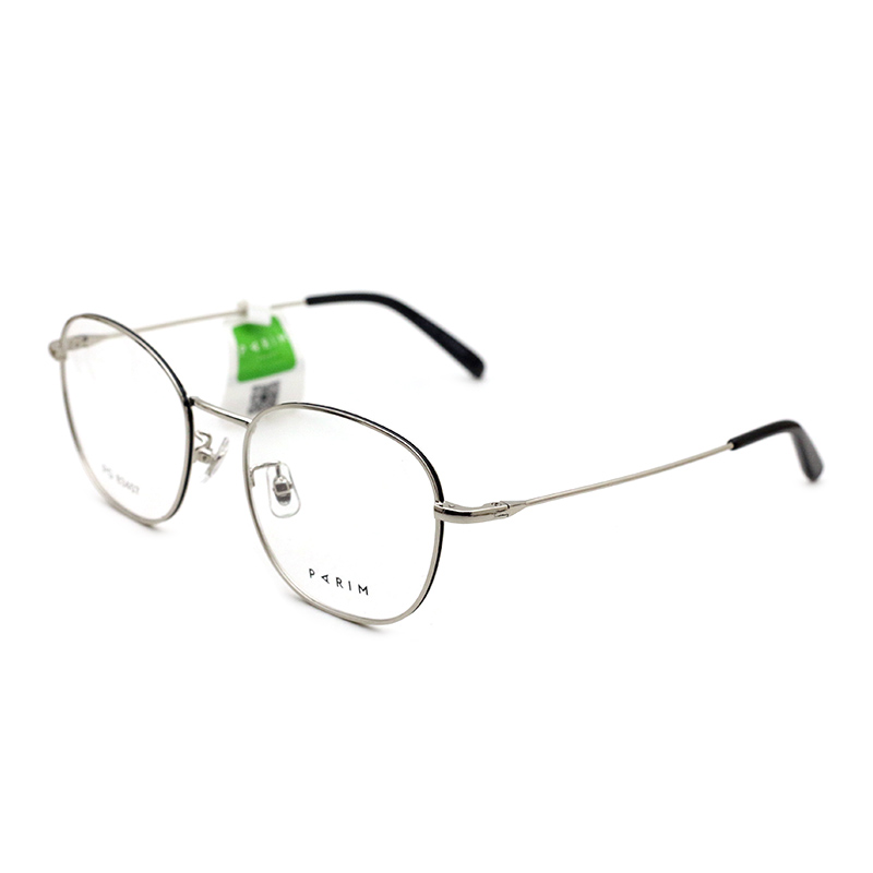 PARIM派丽蒙眼镜男新款近视镜架复古眼镜女金属细框潮时尚83407