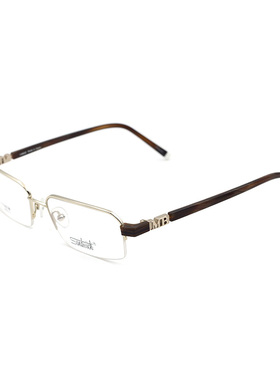 sandwich/三文治男款时尚近视眼镜架纯钛半框镜框可配镜M9012