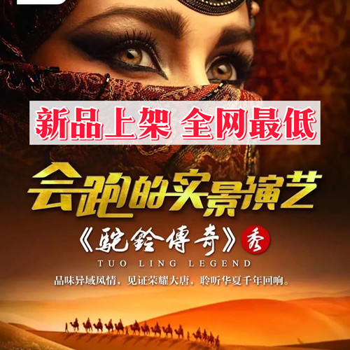 驼铃传奇演出门票西安特惠门票