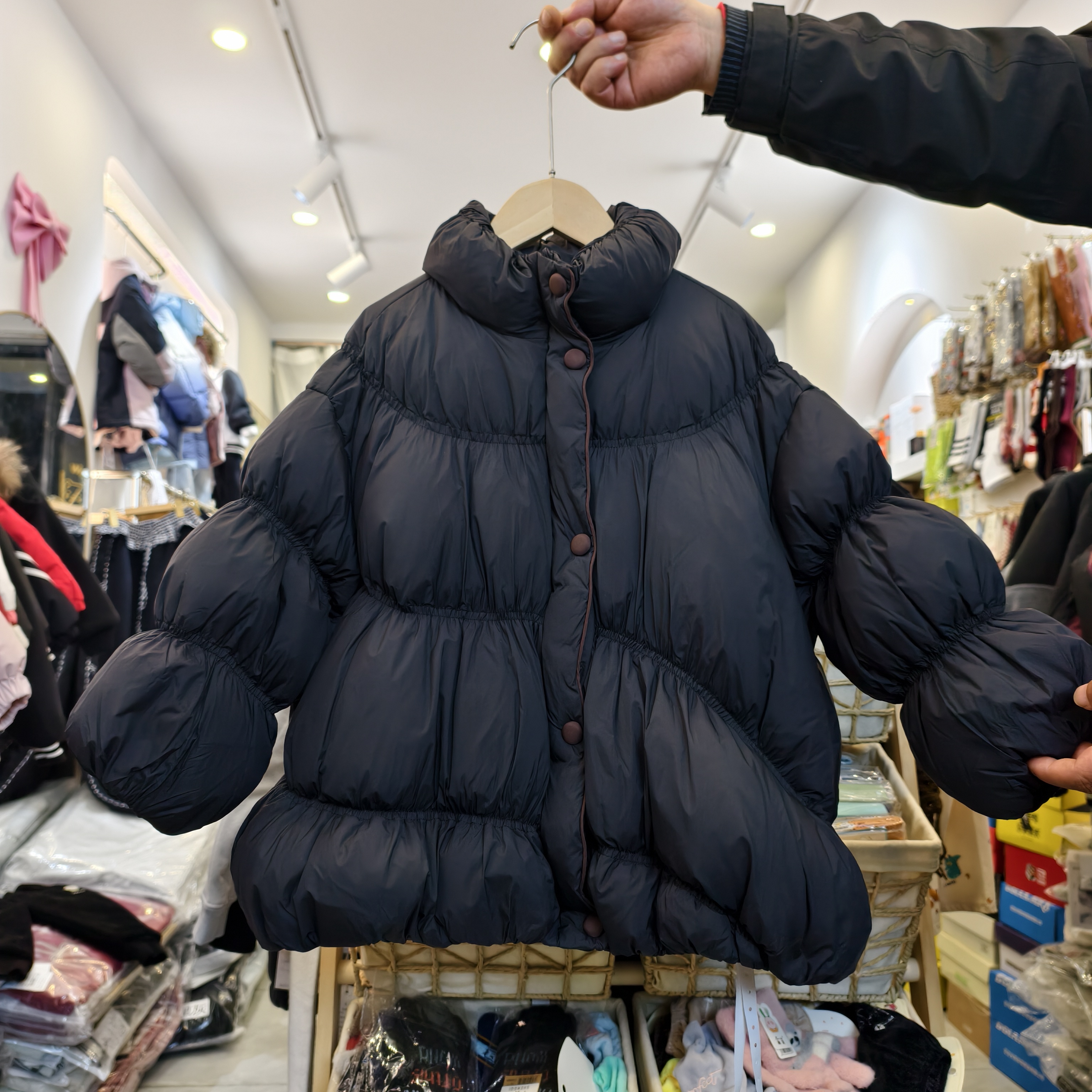 MMD2025新款女童羽绒服儿童洋气时髦外套中童宝宝冬季羽绒服