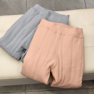 2025新款女童保暖裤儿童洋气时髦裤子中童宝宝冬季加绒保暖裤