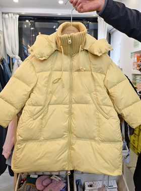 MMD2025新款女童加厚保暖羽绒服儿童洋气时髦外套中童冬季羽绒服