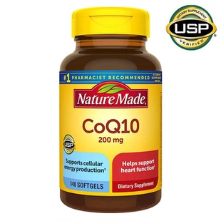 美国直邮 Nature made CoQ10自然制造辅酶Q10胶囊200mg*140粒
