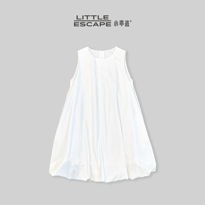 小乖逃JX法式花苞裙通勤无袖背心夏季垂感高级感显瘦百搭260426