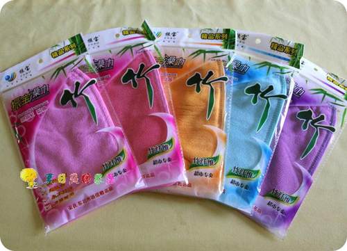 保证你没用过这么好用的搓澡巾 轻松下泥 振宝®精品竹纤维 双层