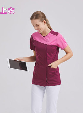 82034 手术室服巡回服医生护士工作服短袖外套女长袖洗手衣操作服