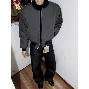 网图~毛领MA1棉服 三防复古飞行夹克Bomber外套 YY83-P108图片