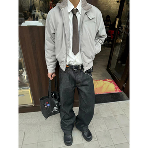 25~毛领哈灵顿棉服保暖上衣活页分割YY82-P108
