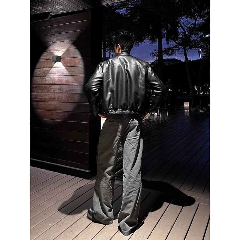 25/冬血月分割活页PU皮保暖棉服外套YY58-P138,男装棉衣,电商A330-1