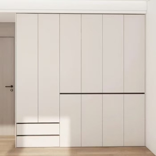 全屋定制家具工厂成都衣柜酒鞋柜书柜橱柜鲁丽欧松板多层实木家用