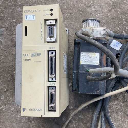 SGD-02BP安川SGM-02B314拆机一套安川200W( 议价）