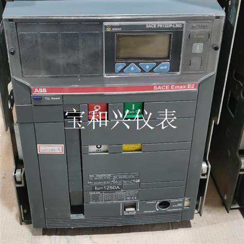 ABB E2抽屉式二手智能断路器拆机4台成色漂亮 都是带抽屉