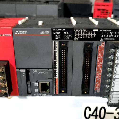 三菱L系列PLC模块一套，型号L61P-CM、L02CPU-( 议价）