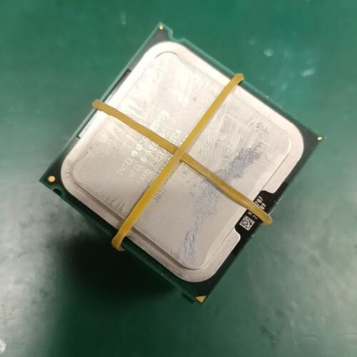 英特尔CPU 拆机件E5450，双核，针脚完好，功能正常，适( 议价）