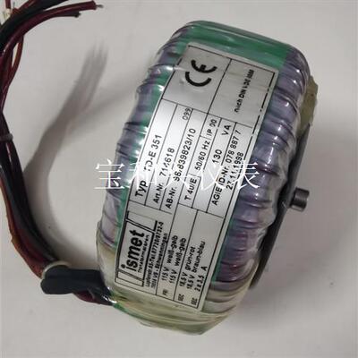 德国 ISMET 环形变压器 O形牛 双18V 36V入0-