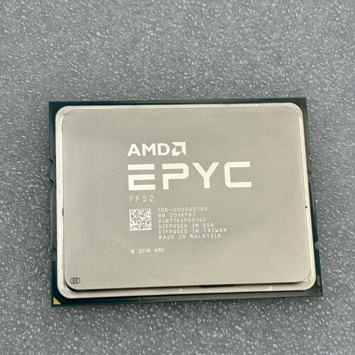 AMD 霄龙 7F52 CPU 无锁 拆机处理器( 议价）