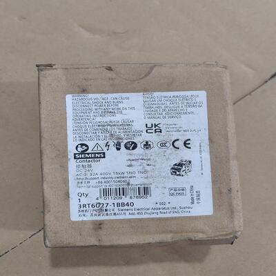 西门子直流接触器 3RT6027-1BB40剩余一个(询价）