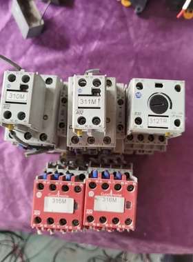 AB罗克韦尔接触器100-C30D00两台另外红色的已经