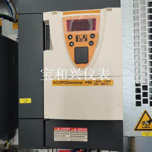 贝加莱变频器7.5kw包P84 进口8I84T400